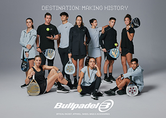 Bullpadel descubre su colección textil Pro Line